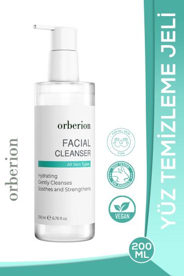 Orberion Tüm Cilt Tipleri İçin Yüz Temizleme Jeli 200 ml | orberion.com